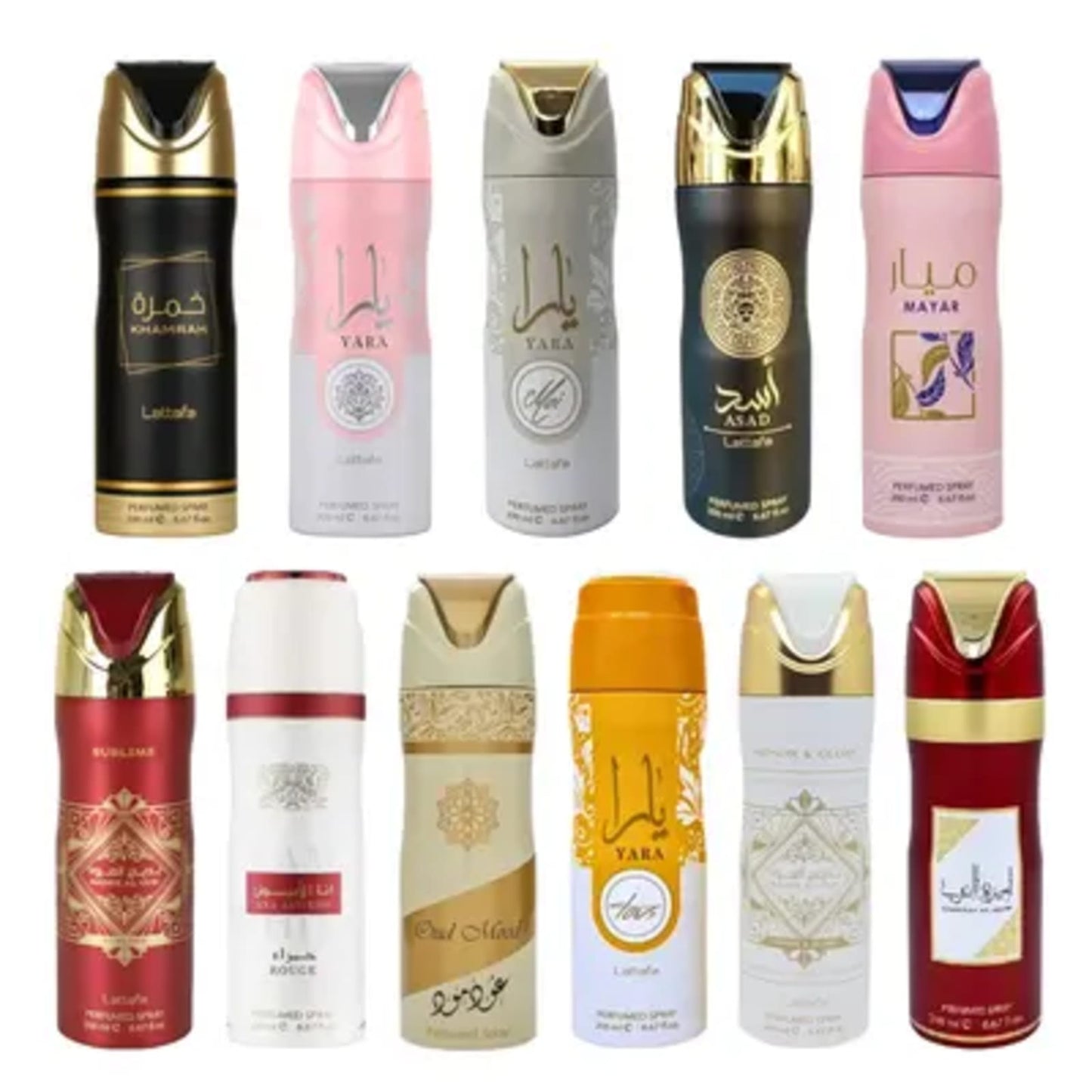 Lattafa Mix Body Spray