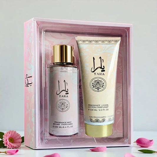Lattafa Gift Pack Cream/body Mist